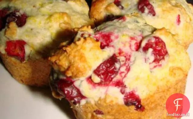 Muffin all'arancia al mirtillo