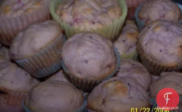 Muffin all'arancia al mirtillo