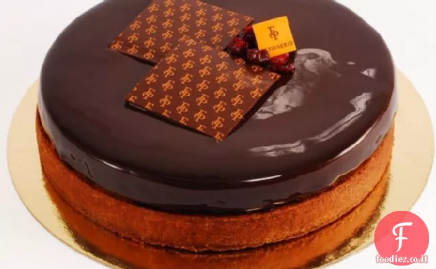 Torta al cioccolato al mirtillo di Francois Payard