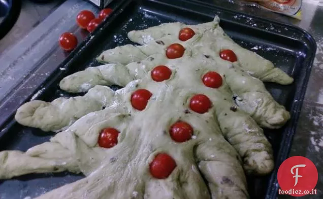 Pane Matcha Albero di Natale