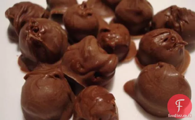 Mirtilli ricoperti di cioccolato