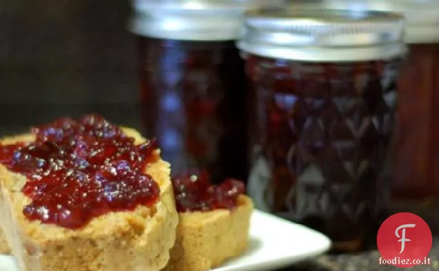 Confettura di Cabernet al mirtillo Rosso speziato