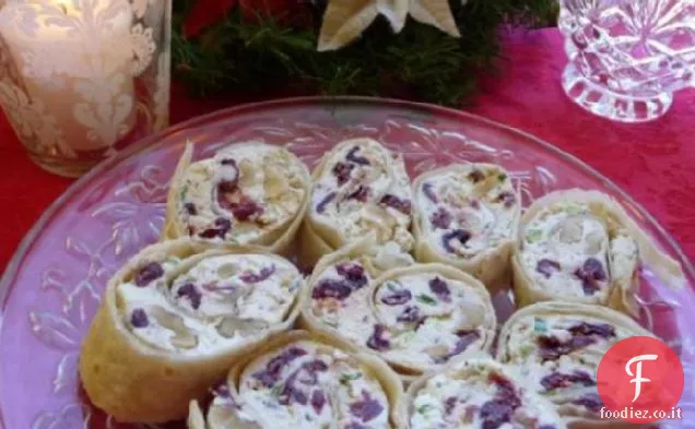 Girandole a base di erbe Chevre, Craisin e noce