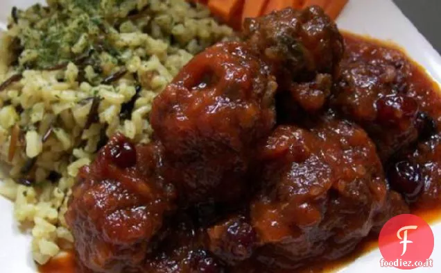 Salsa di peperoncino rosso per polpette