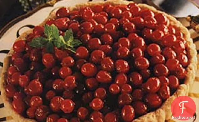 Crostata al cioccolato con Mirtilli canditi