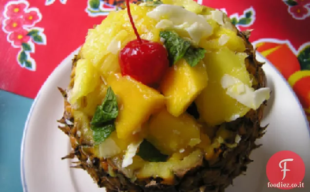 Insalata di mirtilli e ananas di zia Phil