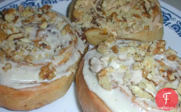 Panini alla cannella a lievitazione naturale