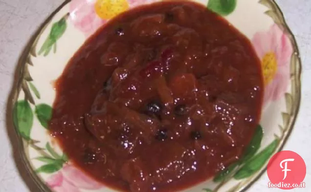 Chutney di rabarbaro di Julia