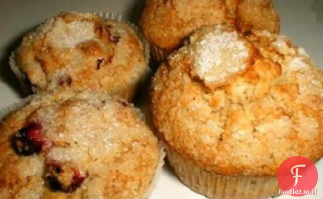 Muffin al mirtillo-arancia