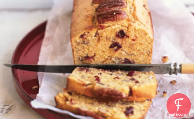 Cranberry-Farina di mais Pane veloce