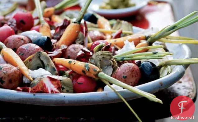 Antipasto di verdure per bambini