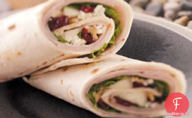 Gourmet Deli Turchia avvolge ricetta