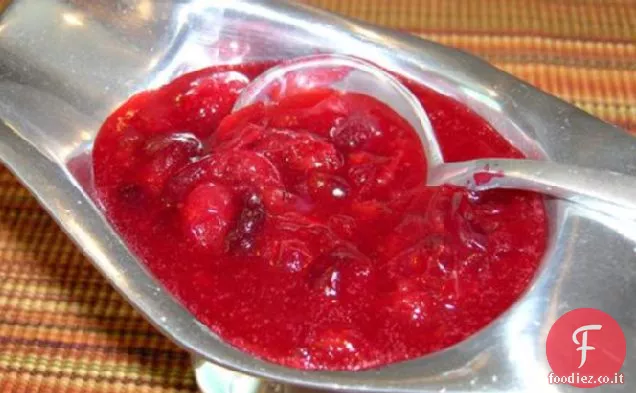 Salsa di lime al mirtillo