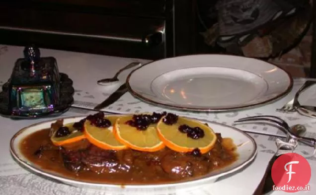 Arrosto di cervo