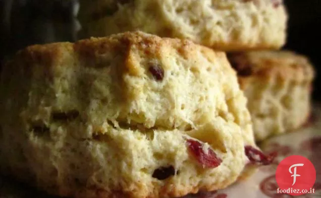 Biscotti al limone e ribes di Martha Stewart