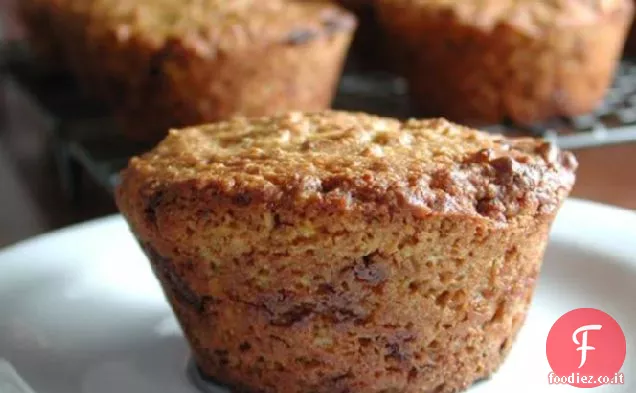 Muffin di data arancione (o gocce di cioccolato)