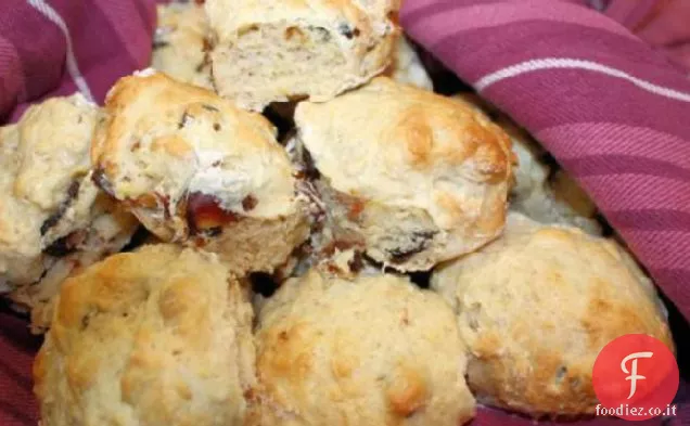 Scones di noce & della data
