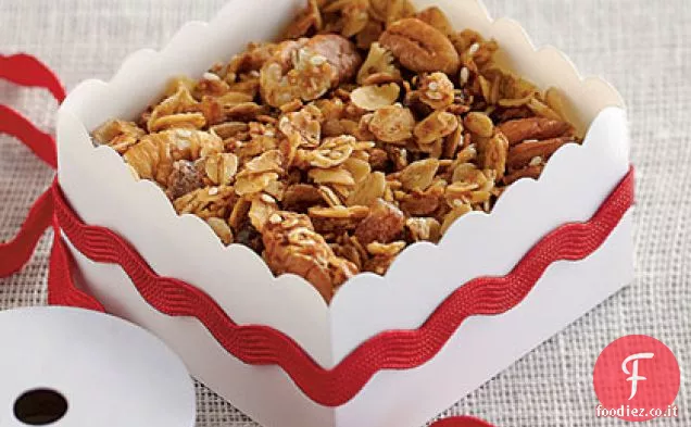Muesli al burro e noci pecan