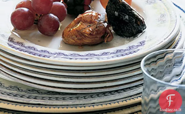 Fichi salati arrostiti al miele