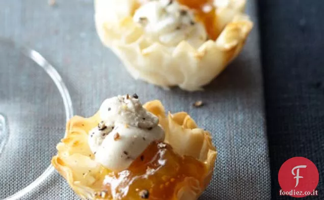 Conchiglie di fillo + Marmellata di fichi