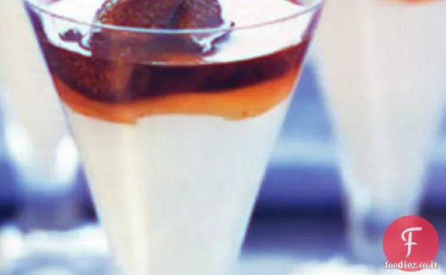 Panna Cotta al miele con Fichi Secchi e Sauternes