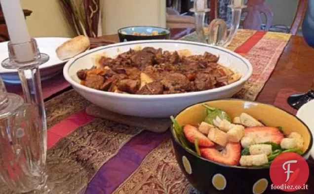 Brasato di maiale (Cinghiale)