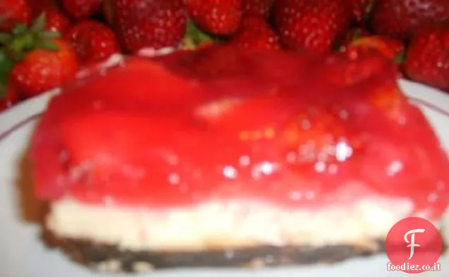 No Cuocere Cheesecake alla fragola