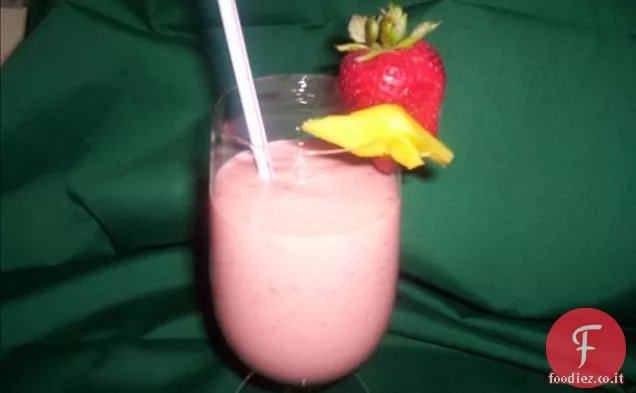 Frullato leggero alla fragola