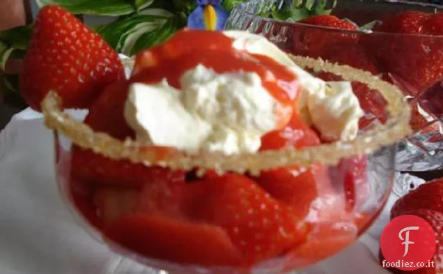 Fragole da morire - Con salsa Cointreau