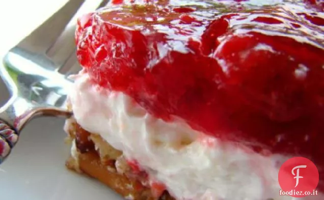Insalata di Pretzel alla fragola