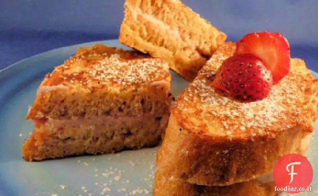 Toast alla francese farcito