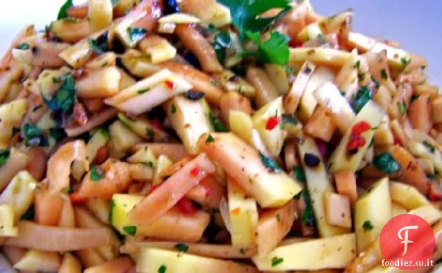 Insalata di papaia tropicale