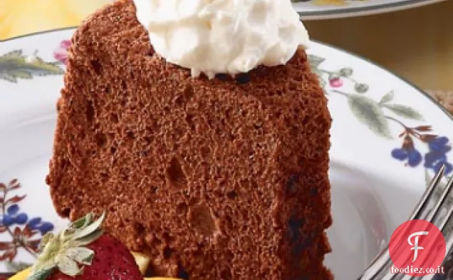 Cioccolato angelo cibo torta