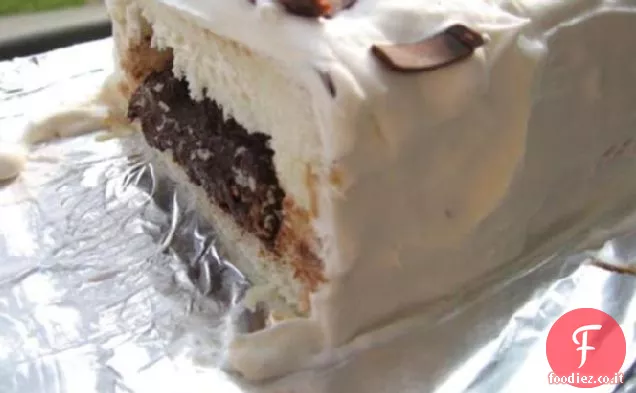 cioccolato riempito angelo cibo torta