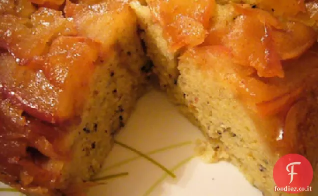 Torta di spezie di mele più leggera
