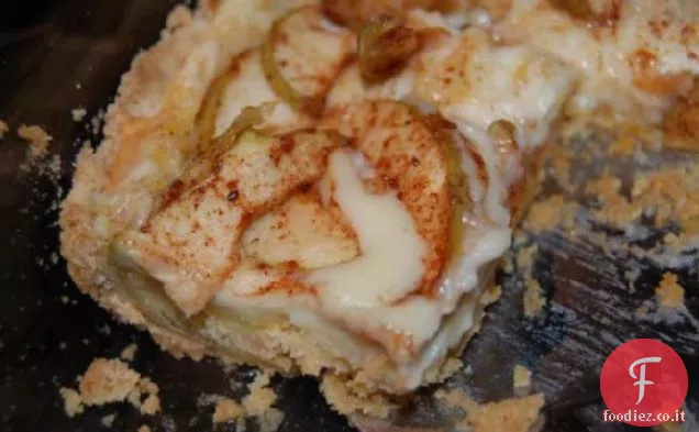 Barrette per la colazione al formaggio con crema di mele
