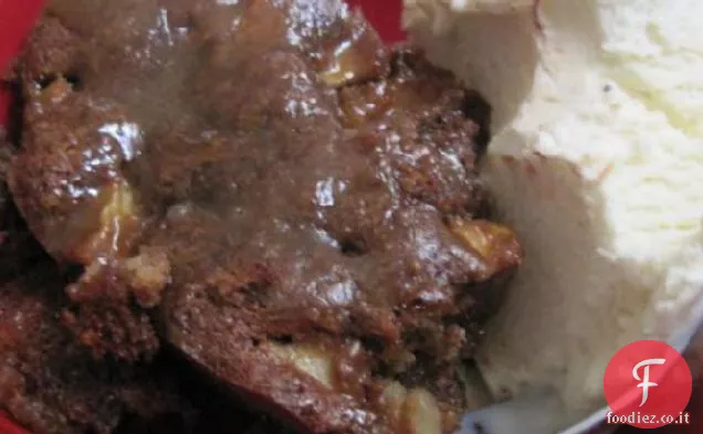 Zucchero di canna Caramello Torta di mele