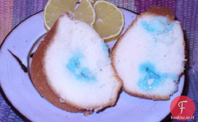 Holland Bols Blu bianco budino al cioccolato Bundt Torta