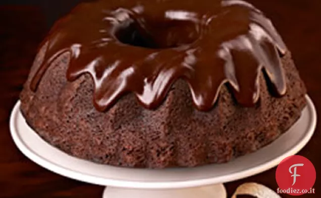 Torta al cioccolato con gocce di cioccolato