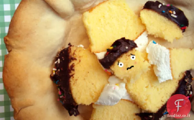 Torta di crema di cupcake