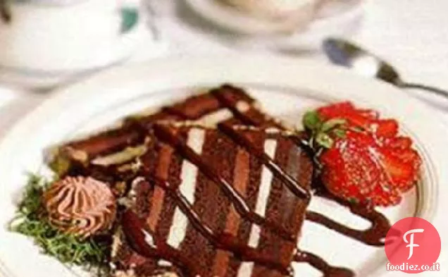 Torta di marmo al cioccolato
