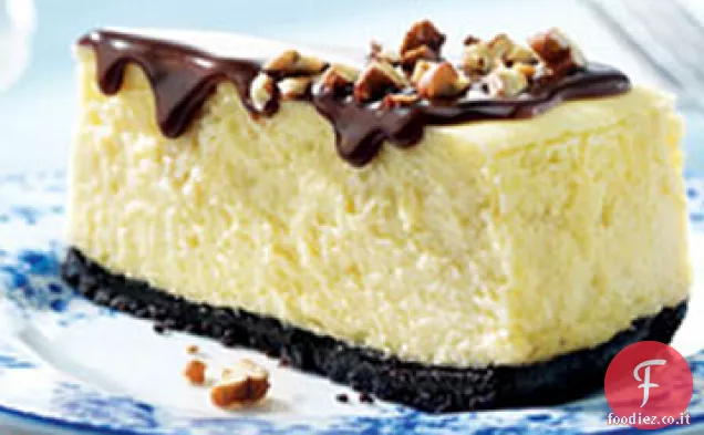 Cheesecake al cioccolato e noci pecan