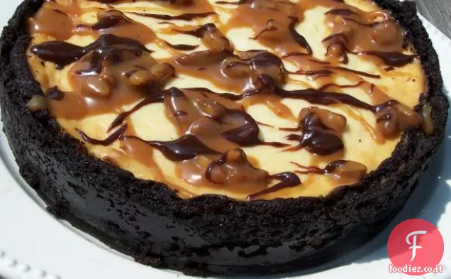 Cheesecake al rabarbaro e zenzero (a basso contenuto di carboidrati e senza glutine)