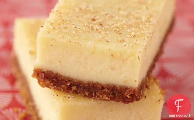 Bar di cheesecake zabaione di Elizabeth