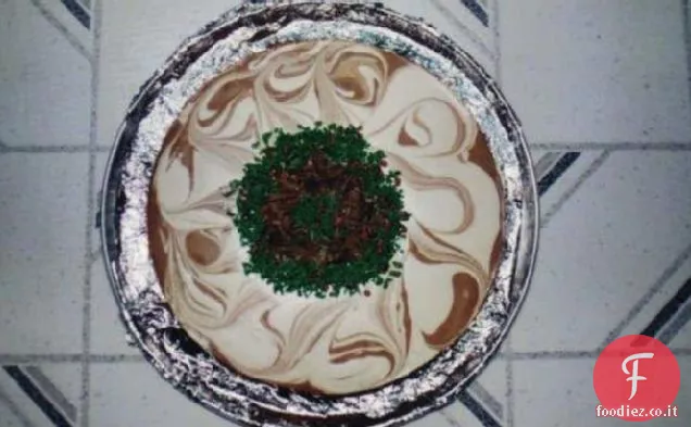 No-Bake Cioccolato Amaretto Cheesecake