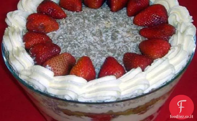 Cioccolato bianco, crema irlandese & Berry Sciocchezza