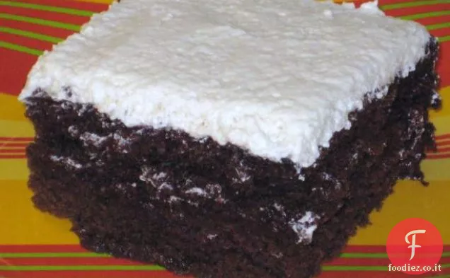 Torta al cioccolato di fagioli neri