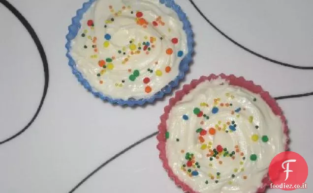 Cupcakes alla panna acida (a base di farina di quinoa)