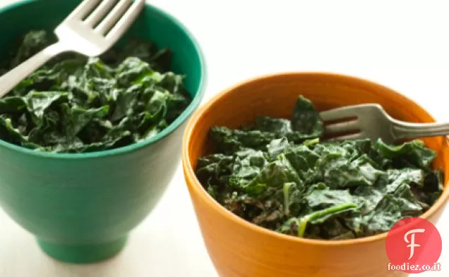 Verdure cremose di sesamo