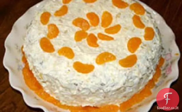 Torta all'arancia e ananas